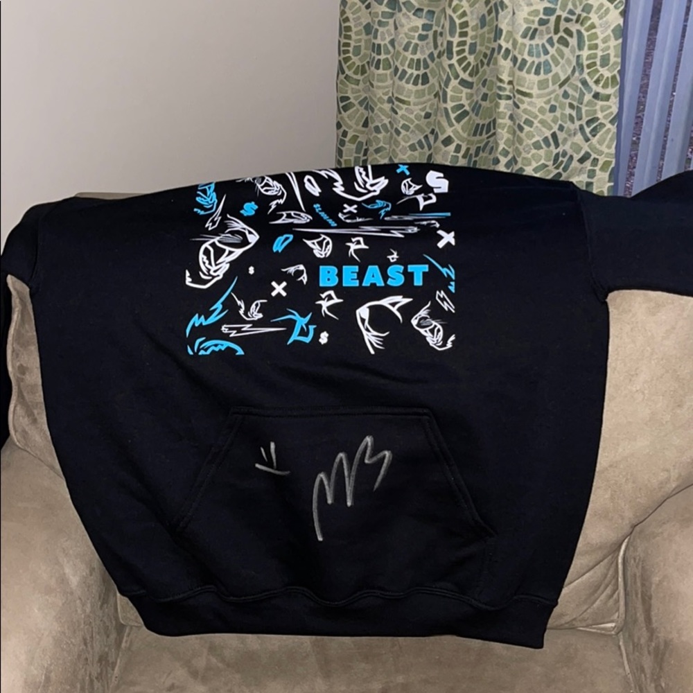 Mr Beast limited edition Signed Hoodie